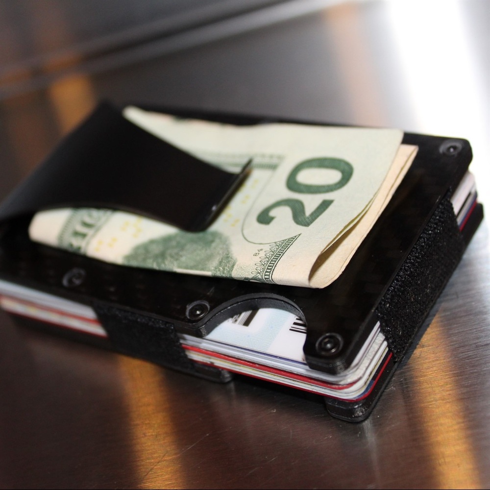 Carbon fiber wallet